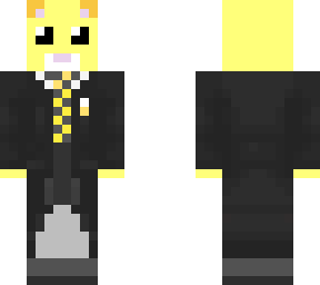 yellow cat hufflepuff (my skin in harry potter)