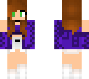 bad girl with brown hair