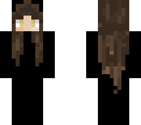 black cat//brown hair