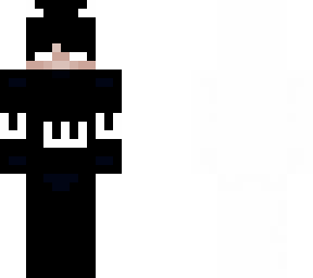 black white uwu skin