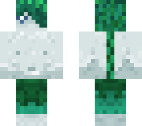 blue/ green water nymph elf base