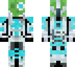 blue cyber slime