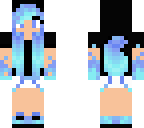 blue fire wolf (with ears)