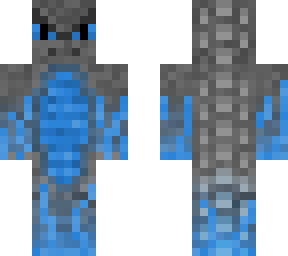 blue flame dragon