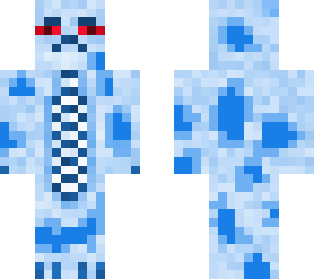 blue monster man