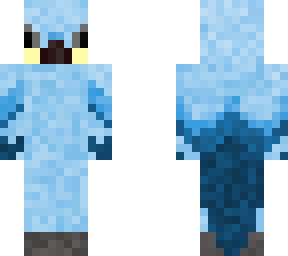 Blue Parrot Minecraft Skin