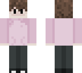 casual byrd pink hoodie blank stare