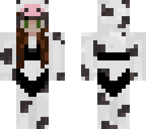 cow with bikini