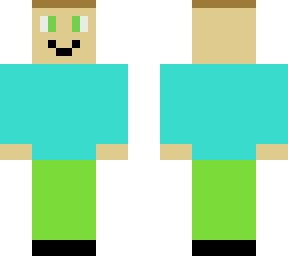 cute cyan man