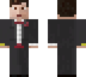 formal tuxedo with gold watch drippier version