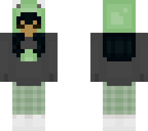 froggie skin w/black hair (altered)