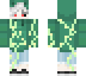 golem girl with frog jacket