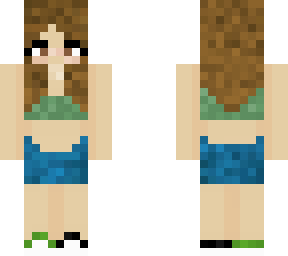 green denim girl