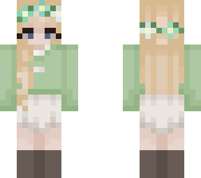 green jumper