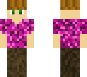 guy with pink shirt
