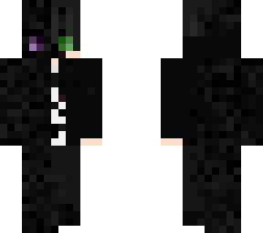 half enderman dude | Minecraft Skin