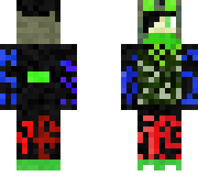 ice/fire gamer skin