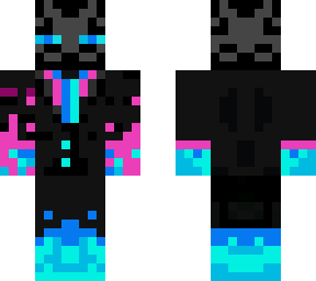infected enderman in a suit