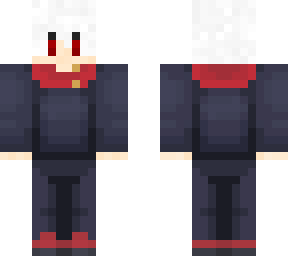 itadori jujutsu high school clothes (white hair boy)