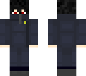 jujutsu high school clothes (black hair boy)