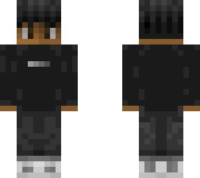 kaejosiie black sweater faded logo