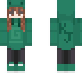karl jacobs frog hoodie on a girl
