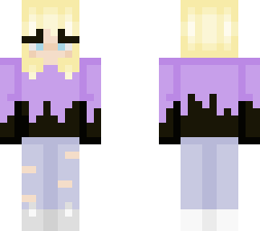 lavender flame sweater