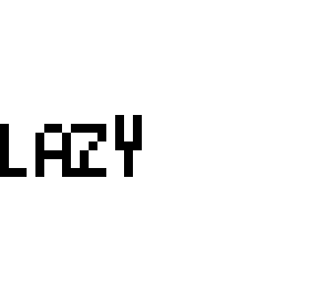 lazy