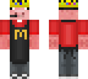 mcdonalds worker technoblade