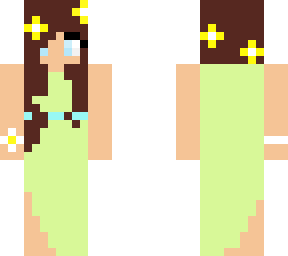me in a spring dress
