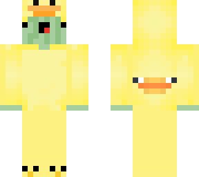melon in duck suit