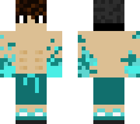 my skin but in a swim suit (real skin in description)