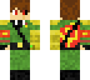 my skin with russian general outfit and infinity gauntlet