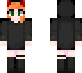 oc character minecraft skin hoodie