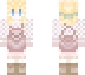 pastel overalls