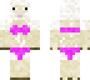 pink bra sheep