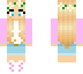 pink spring  girl