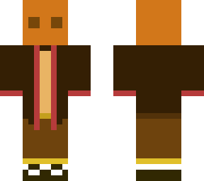pumpkin man (this is not my skin i dont know how made it)