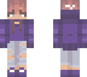 purple hoddied boy