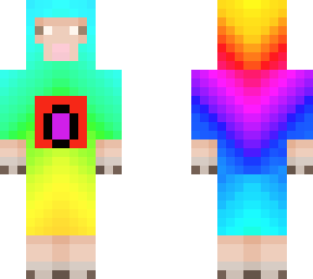 rainbow sheep with nether portal