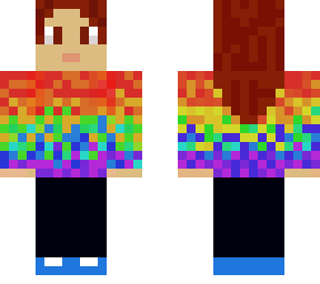 rainbow sweater