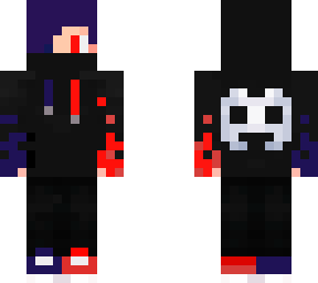 red and blue