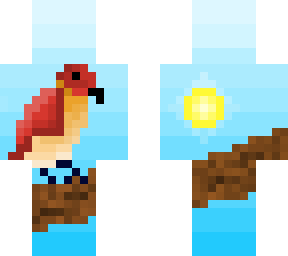 red parrot