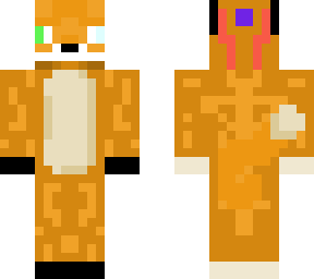 sacred fox with tail