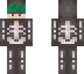 skeleton onesie
