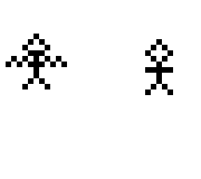 stick figure man