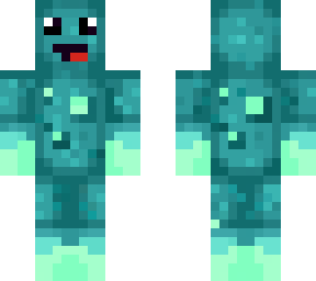 textured smiling glow squid