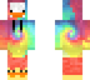 tie dye duck