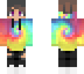 tye dye hoodie w purple eyes reupload to credit