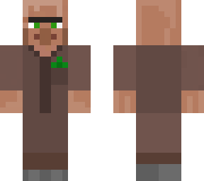 villager with emerald